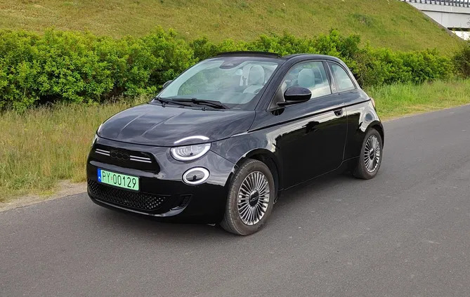 poznań Fiat 500 cena 92000 przebieg: 6000, rok produkcji 2021 z Poznań